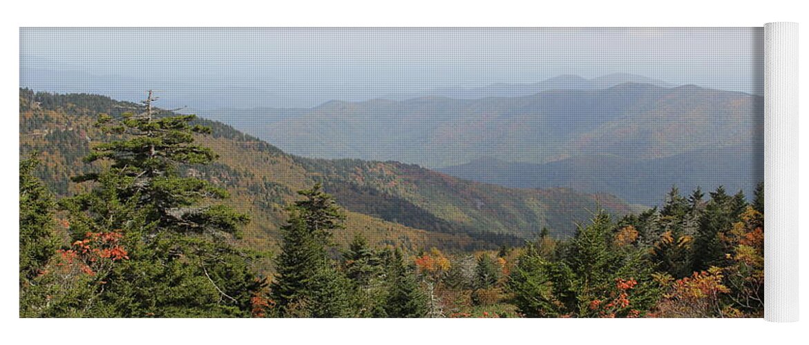 Long Range Views Yoga Mat featuring the photograph Mountain Long View by Allen Nice-Webb