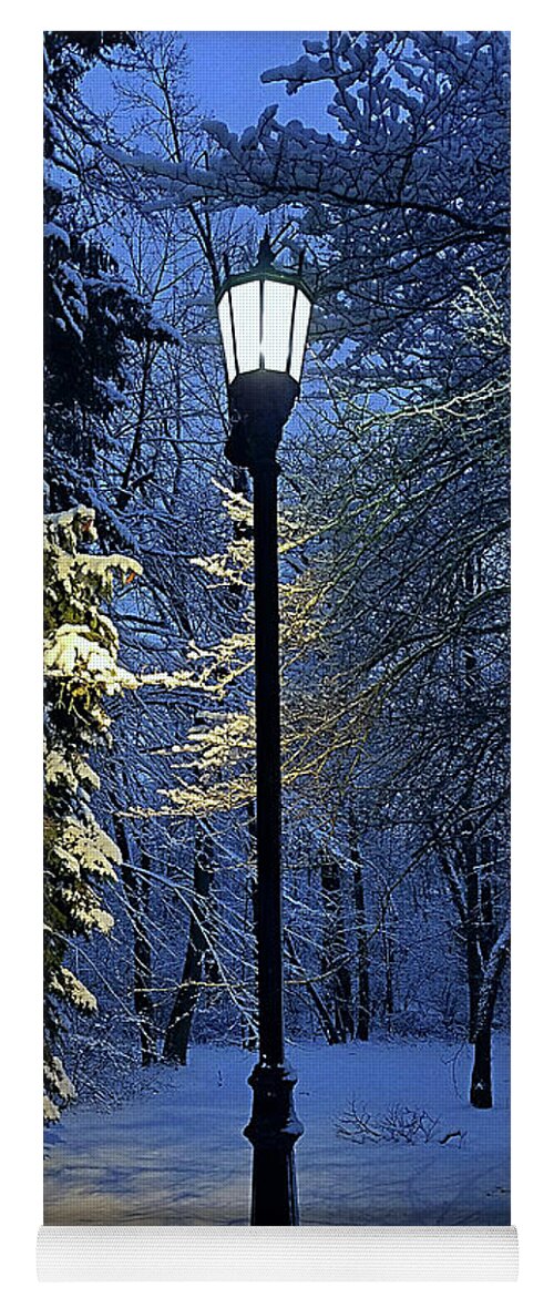 Winter Yoga Mat featuring the photograph Narnia by Phil Koch