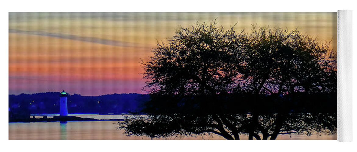 Sunrise Yoga Mat featuring the photograph New Castle Sunrise by David Thompsen