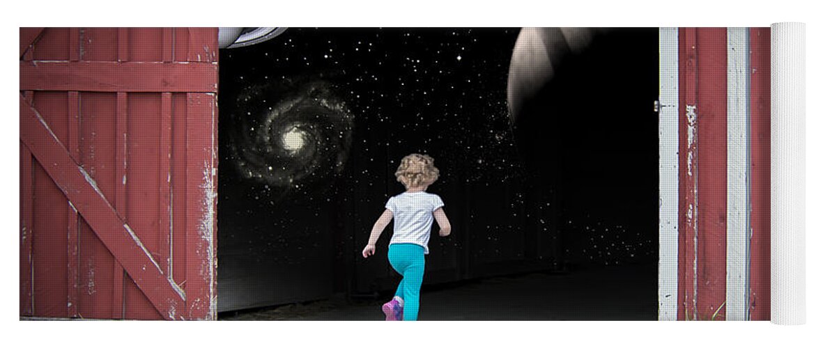 2d Yoga Mat featuring the photograph New Worlds Await by Brian Wallace