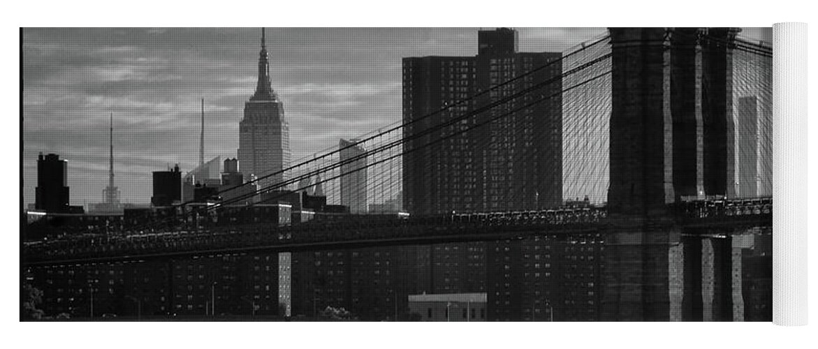 New York City Yoga Mat featuring the photograph New York Landmarks by John Meader