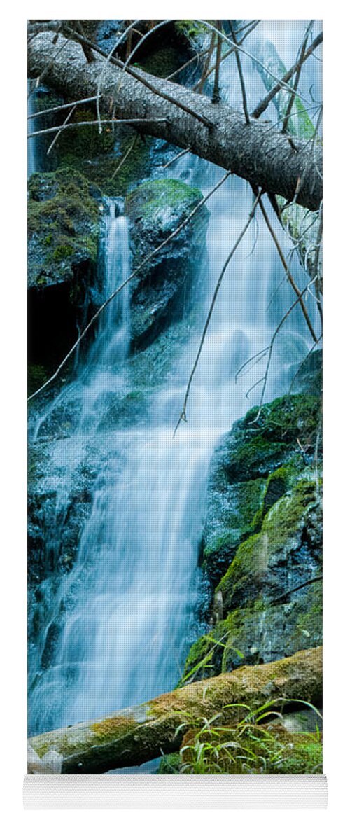 Nine Mile Falls Yoga Mat featuring the photograph Nine Mile Falls by Troy Stapek