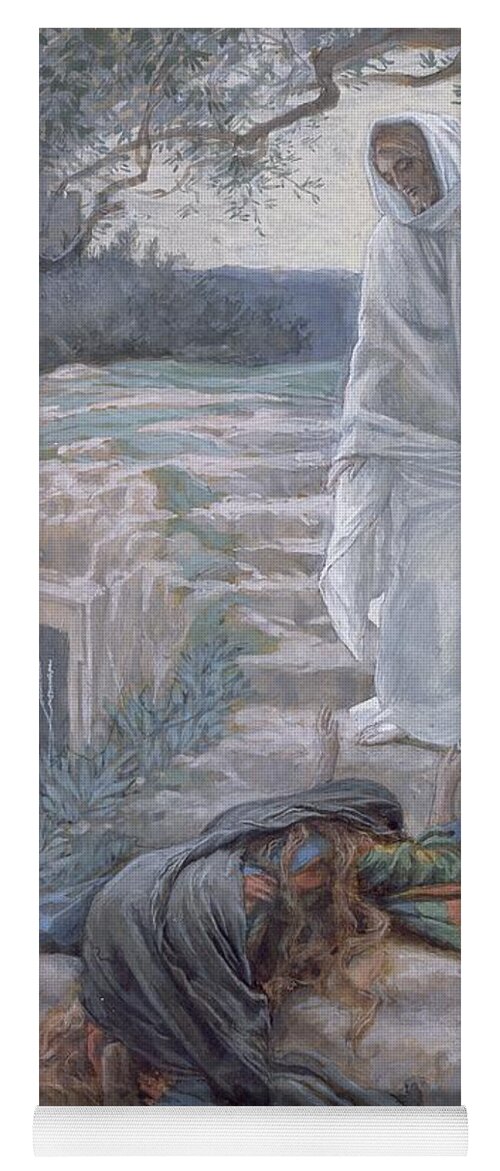 Noli Yoga Mat featuring the painting Noli Me Tangere by Tissot