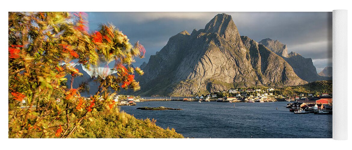 Norway Yoga Mat featuring the photograph Norway Overlook by Timothy Hacker