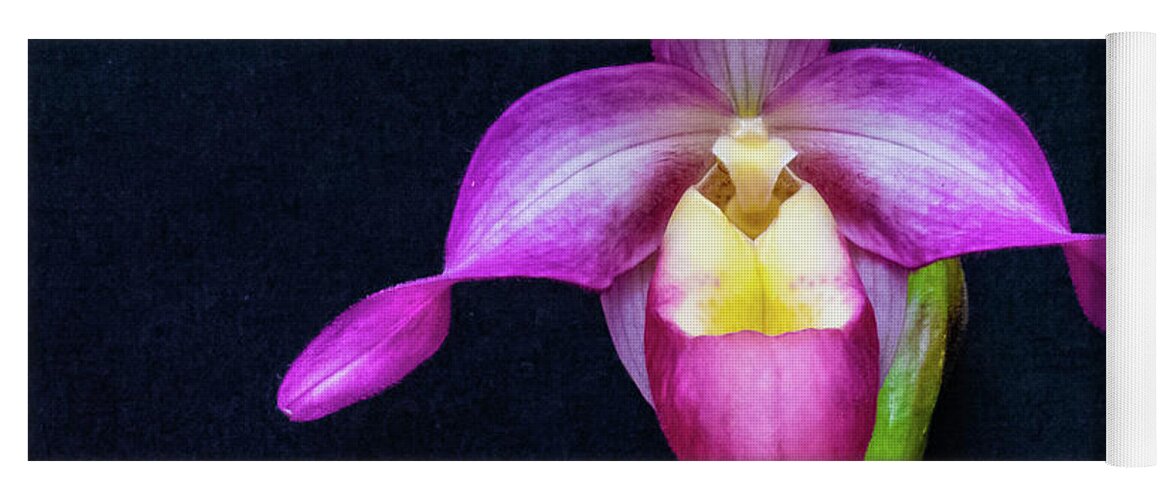 Nature Yoga Mat featuring the photograph Orchid 2 by Barry Bohn