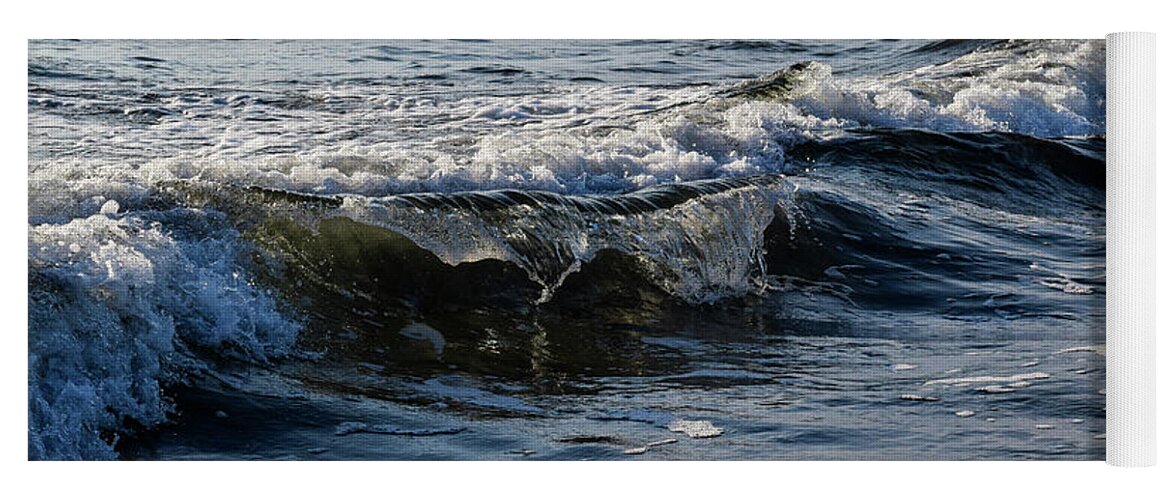 Waves Yoga Mat featuring the photograph Pacific Waves by Nicole Lloyd