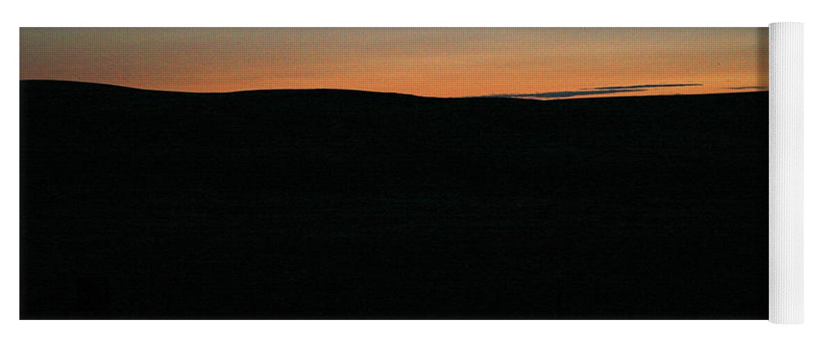 Sunset Yoga Mat featuring the photograph Palouse Sunset by Rich Collins