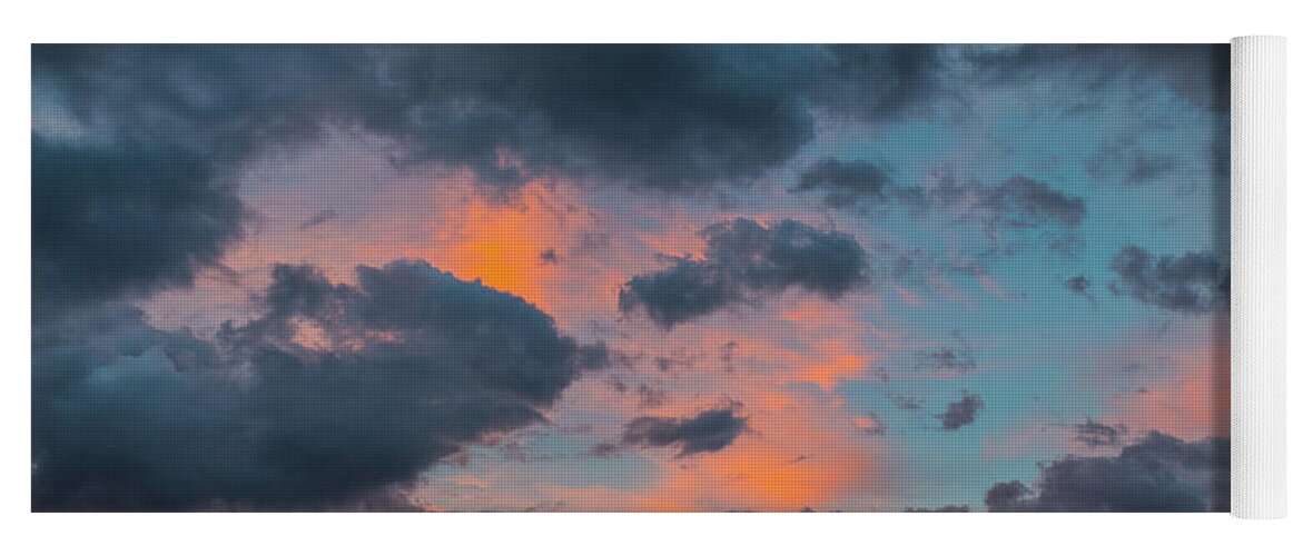 El Paso Yoga Mat featuring the photograph Pastel Skies by SR Green