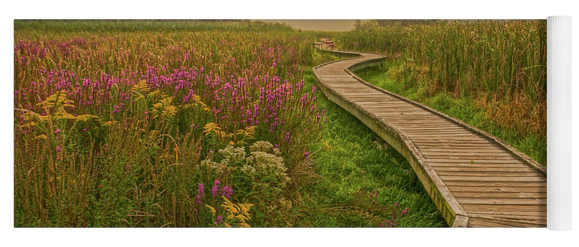  Appalachian Trail Yoga Mat featuring the photograph Path To The Light by Angelo Marcialis