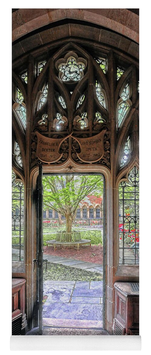 Yale University Yoga Mat featuring the photograph Pathway To The Garden by Dave Mills