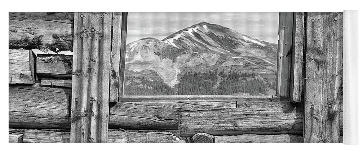Colorado Yoga Mat featuring the photograph Picture Window #2 by Eric Glaser