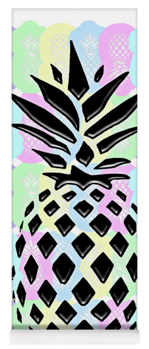 pineapple yoga mat