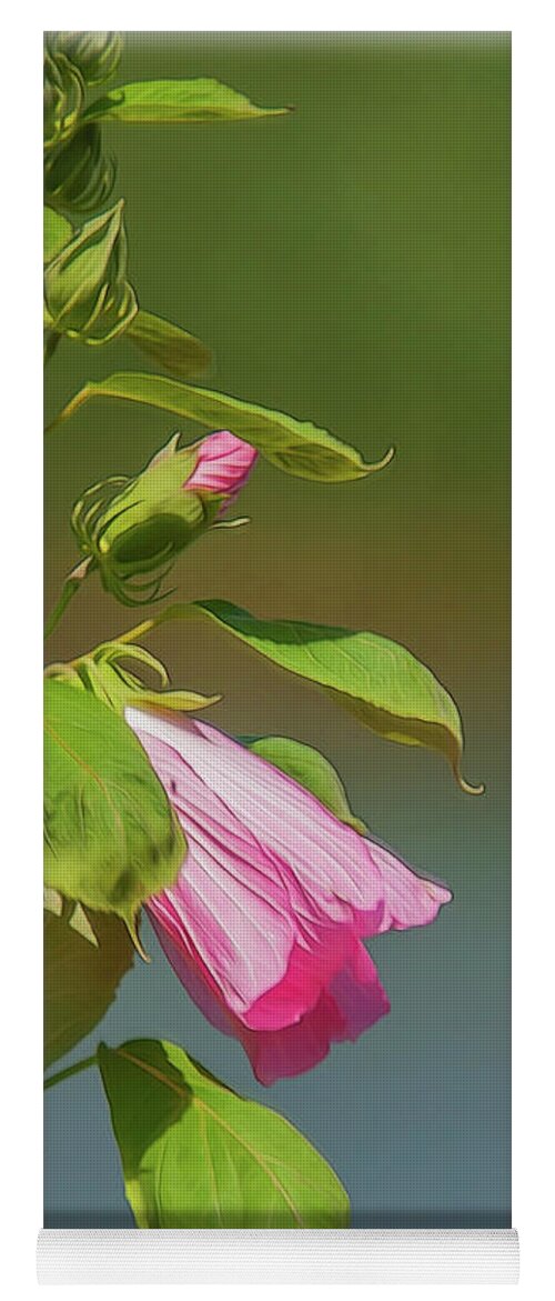 Flowers Yoga Mat featuring the photograph Pink by Cathy Kovarik
