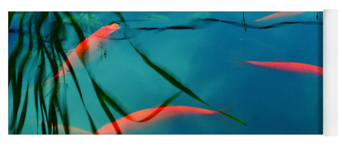 Fish Yoga Mat featuring the photograph Plaisir Aquatique by Aimelle Ml