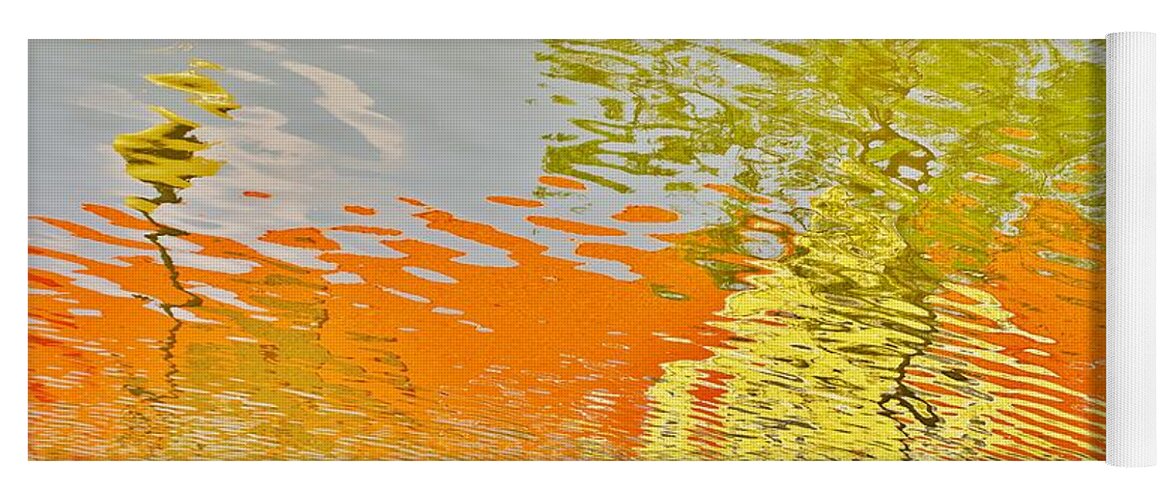 Reflections Yoga Mat featuring the photograph Pond Reflection by Merle Grenz