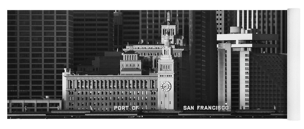 Port Yoga Mat featuring the photograph Port of San Francisco by Mick Burkey