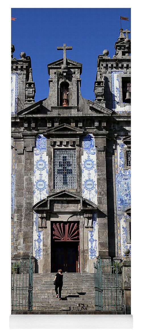 Portugese Architecture Yoga Mat featuring the photograph Portugese Architecture 2 by Andrew Fare