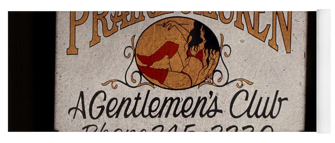  Yoga Mat featuring the photograph Prairie Chicken Gentlemen's Club by Cathy Anderson