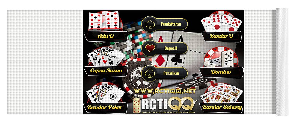 Rctiqq Com Agen Judi Poker Dominoqq Bandarq Sakong Online Terpercaya Indonesia Yoga Mat For Sale By Rctiqq 7 Games Dalam 1 User Id