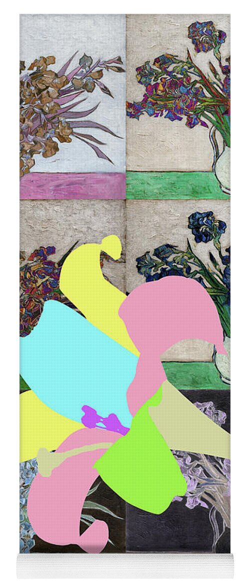Postmodernism Yoga Mat featuring the digital art Recent 19 by David Bridburg