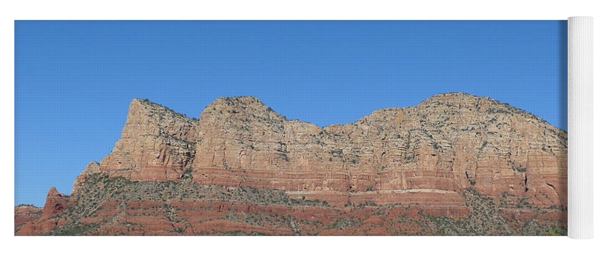 Sedona Yoga Mat featuring the photograph Red Rocks Majesty by Mars Besso