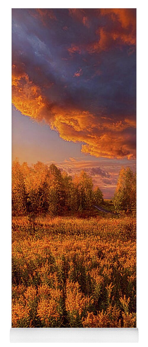 Landscape Yoga Mat featuring the photograph Remember Everything by Phil Koch