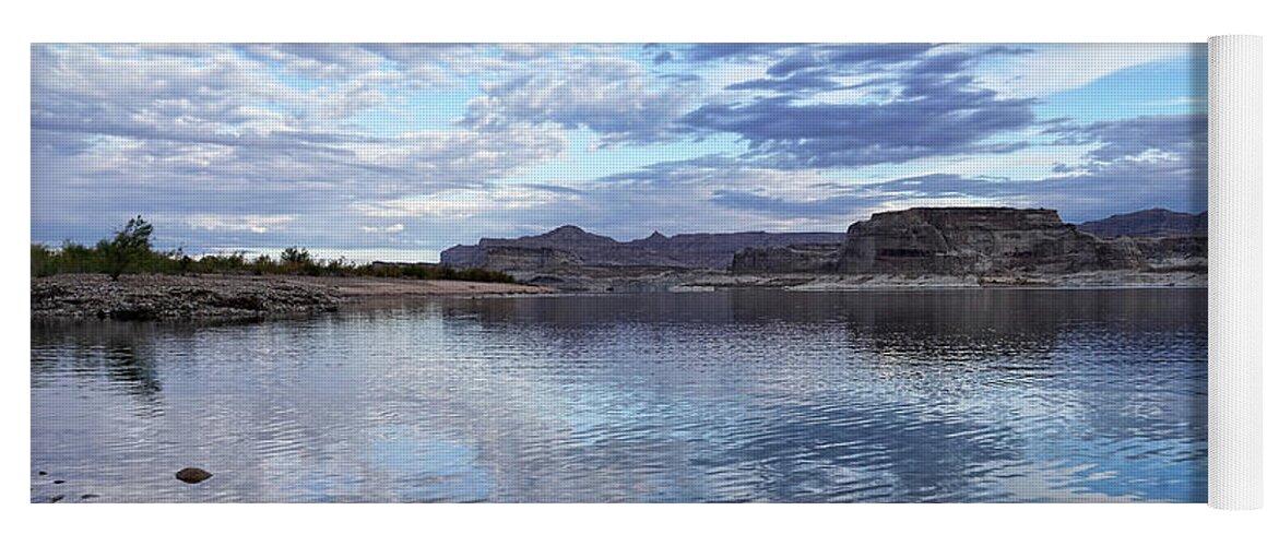 Lake Powell Recreation Area Yoga Mat featuring the photograph Ripples and Reflections by Leda Robertson