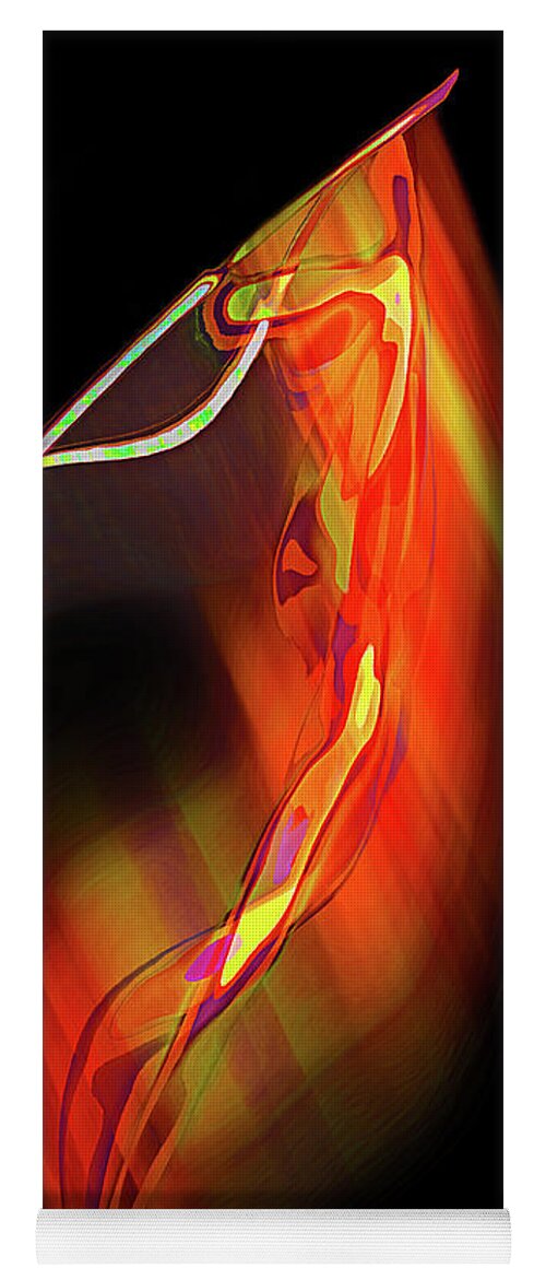 Abstract Yoga Mat featuring the photograph Rise Up by Robert Mitchell
