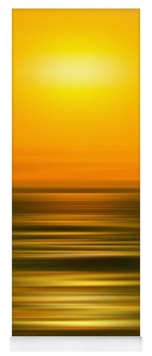Beach Yoga Mat featuring the photograph Rising Sun by Az Jackson