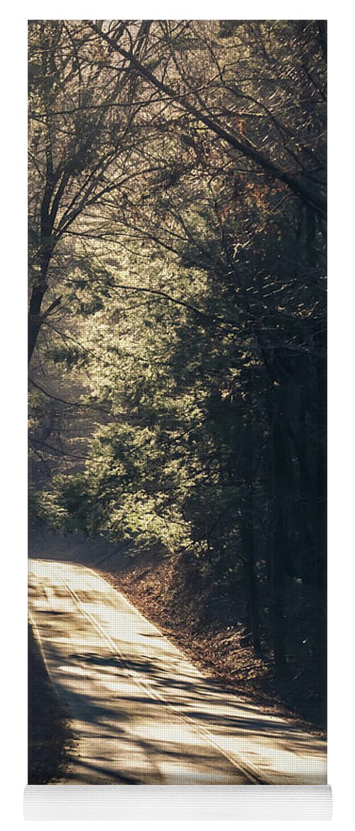 Nature Yoga Mat featuring the photograph Road to recovery by Andrea Anderegg