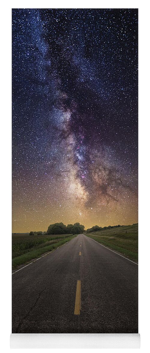 Road Trip Yoga Mat featuring the photograph Road Trip by Aaron J Groen