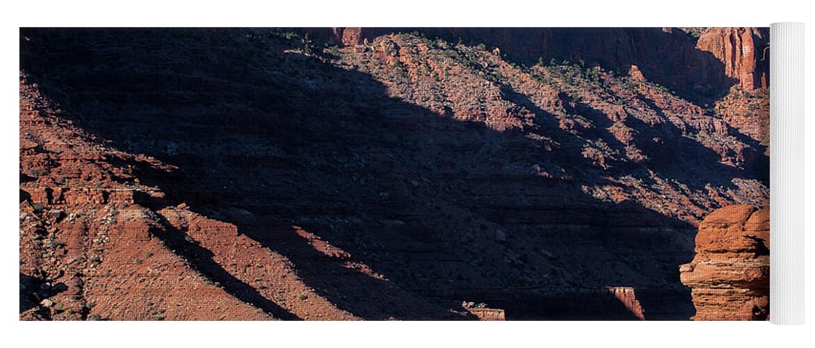 Canyonlands Landscape Yoga Mat featuring the photograph Rock Sentry by Jim Garrison