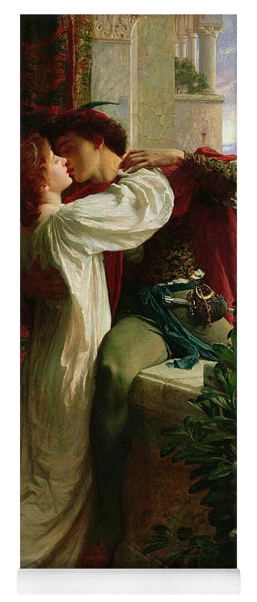 Romeo And Juliet Yoga Mat featuring the painting Romeo and Juliet by Frank Dicksee