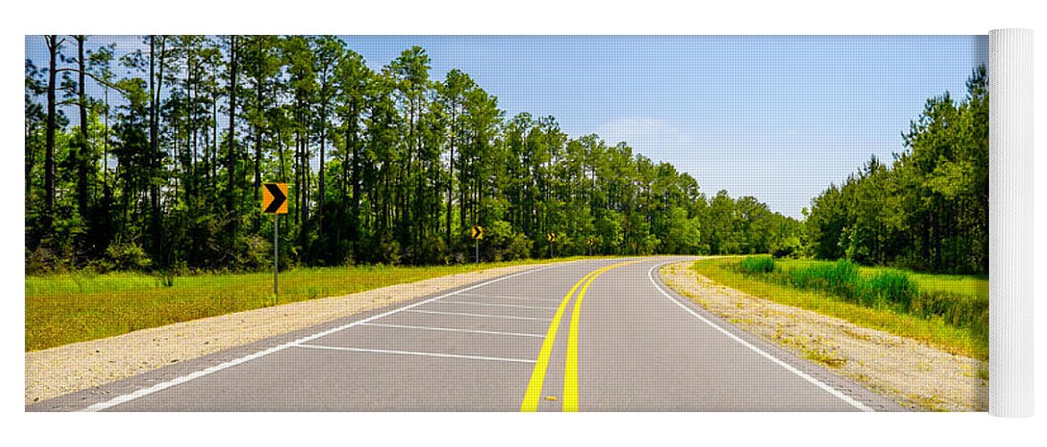 Alabama Yoga Mat featuring the photograph Rural Highway by Raul Rodriguez