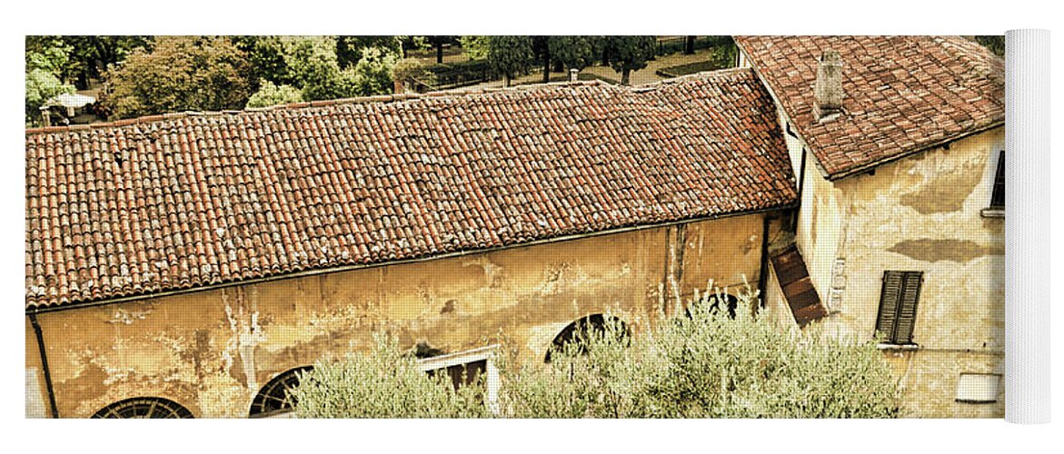 Italy Yoga Mat featuring the photograph Rustic Italy by La Dolce Vita