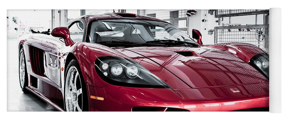Saleen S7 Yoga Mat featuring the photograph Saleen S7 by Jackie Russo