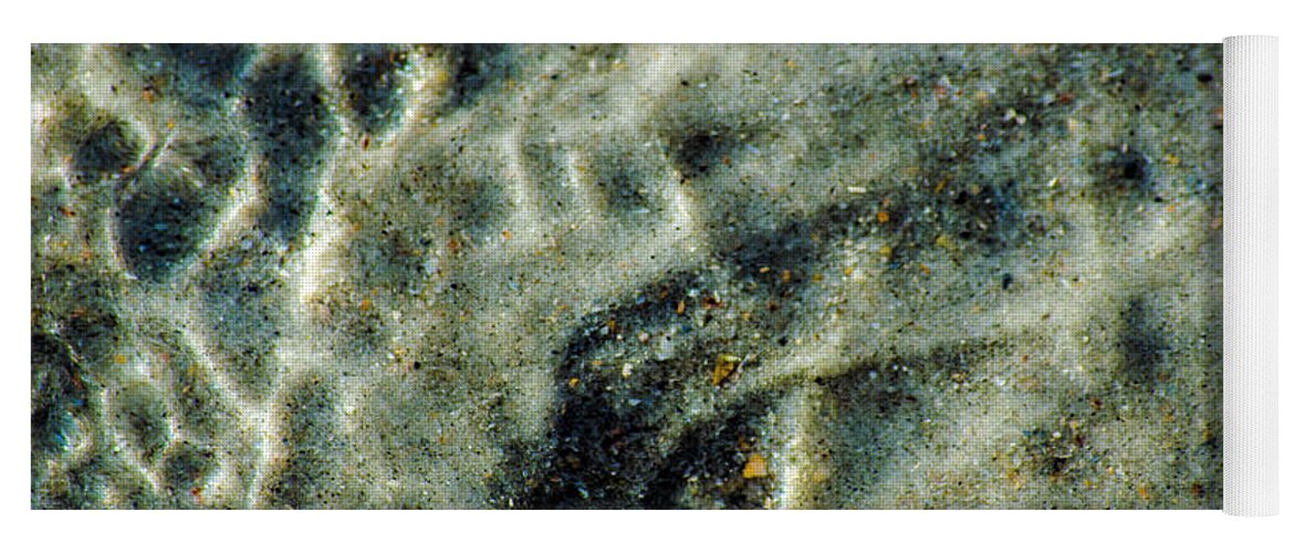 Digital Photograph Yoga Mat featuring the photograph Sand Pattern #3 by Bradley Dever