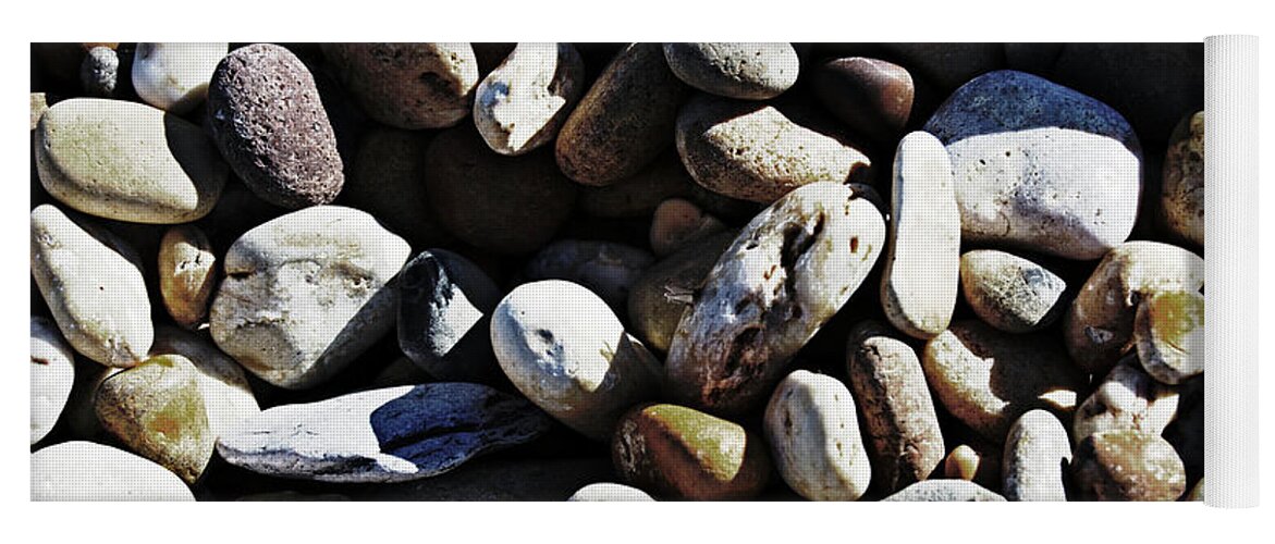 Sea Yoga Mat featuring the photograph Sea The Stones by Tinto Designs