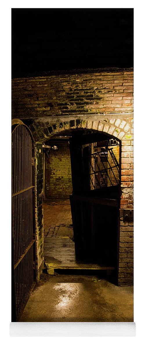 Underground Yoga Mat featuring the photograph Seattle Underground Tour by Pelo Blanco Photo