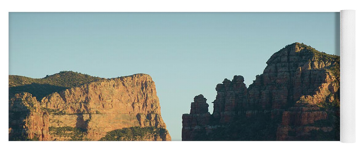 Sedona Yoga Mat featuring the photograph Sedona Landscape No. 5 by David Gordon