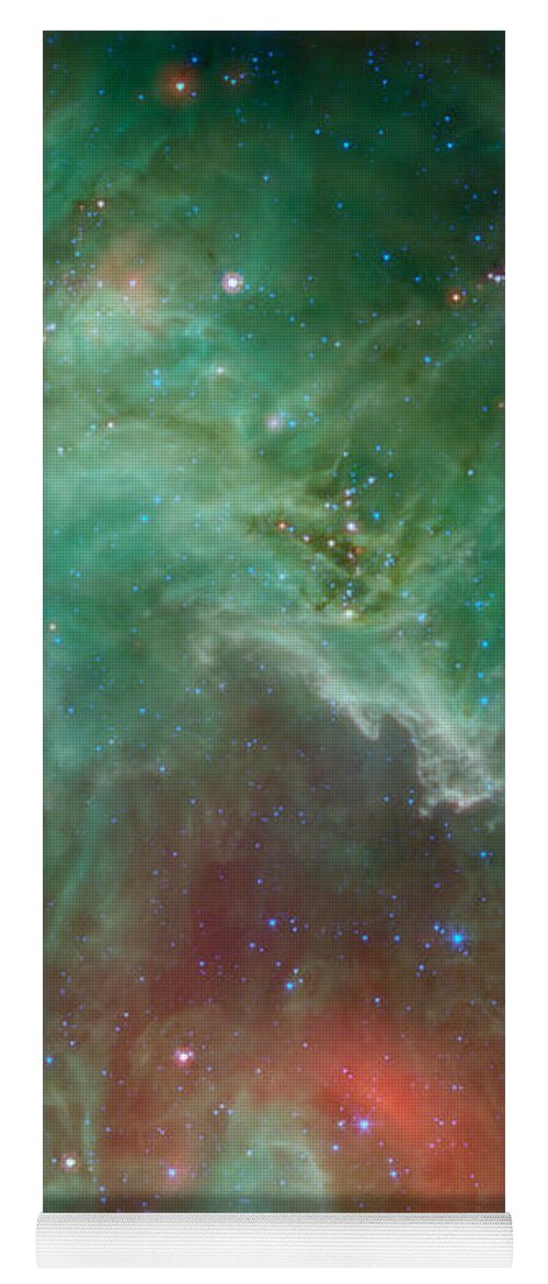 Monkey Head Nebula Yoga Mat featuring the photograph Seeing Beyond the 'Monkey Head' by Mark Kiver