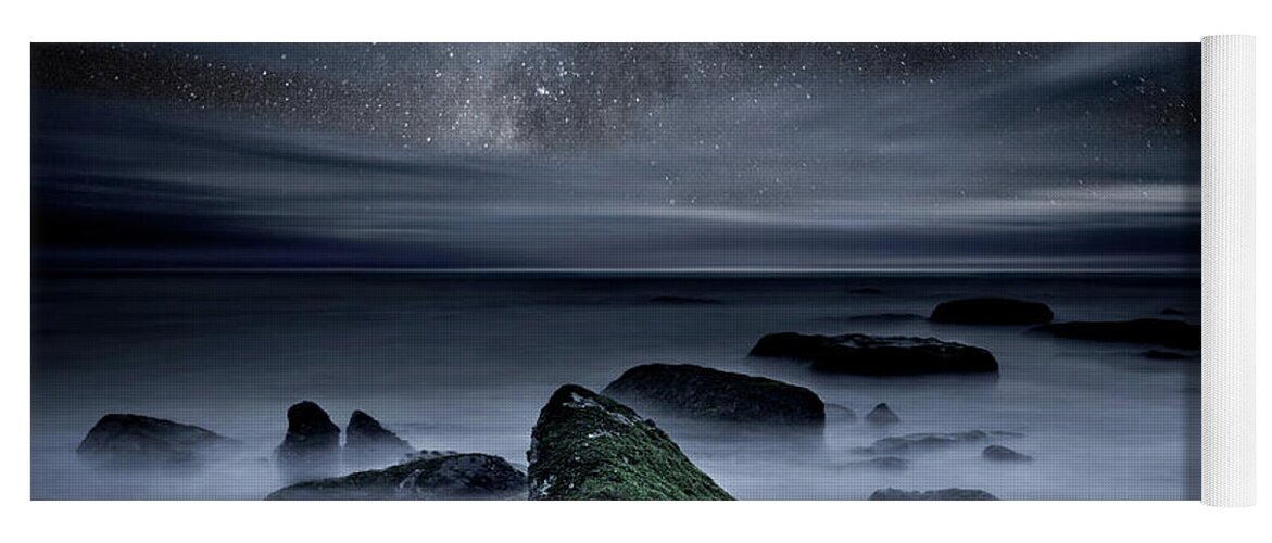 Night Yoga Mat featuring the photograph Shades of Yesterday by Jorge Maia