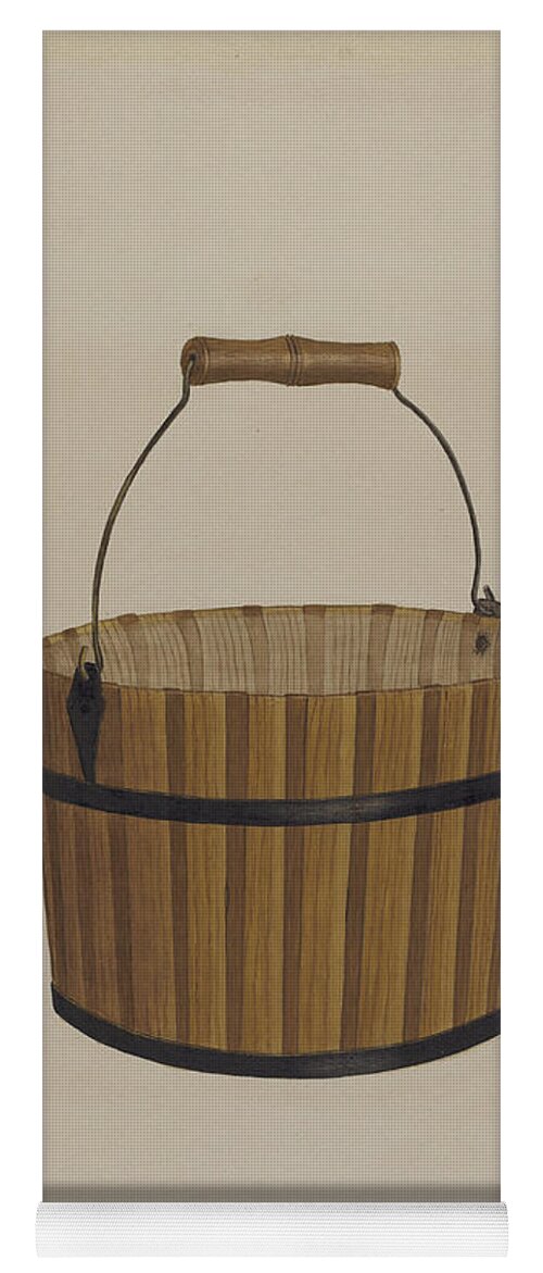 Shaker Wooden Basket Yoga Mat by Eugene Barrell - Pixels