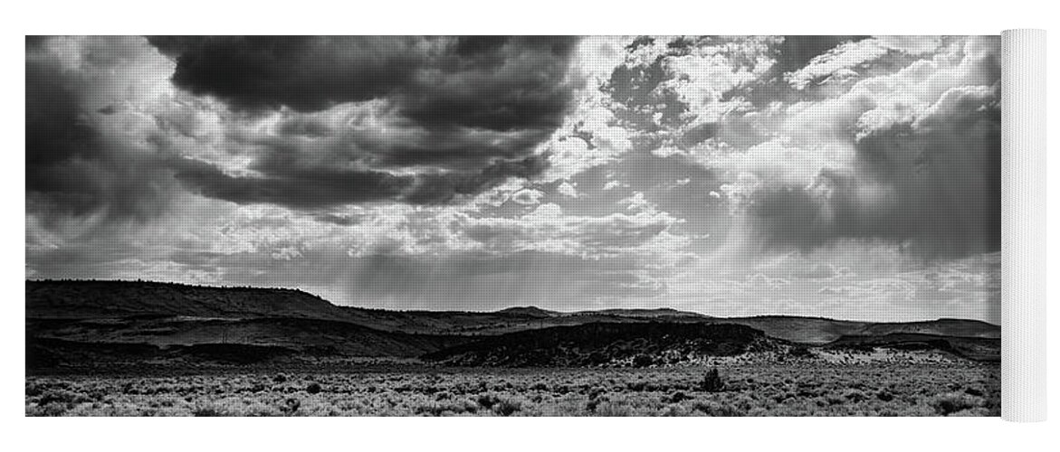 Clouds Yoga Mat featuring the photograph Shine Down on Me by Steven Clark