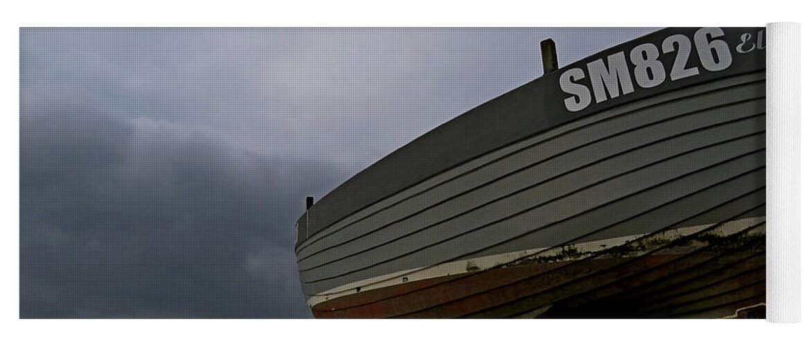 Shoreham By Sea Yoga Mat featuring the photograph Shoreham Boat by John Topman