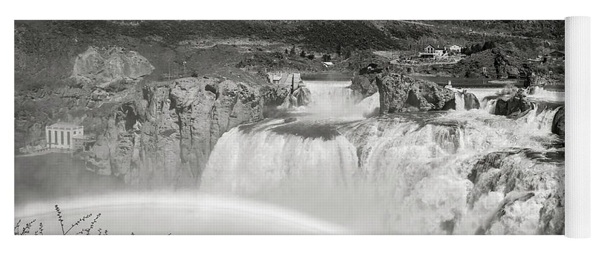 5dmkiv Yoga Mat featuring the photograph Shoshone Falls by Mark Mille