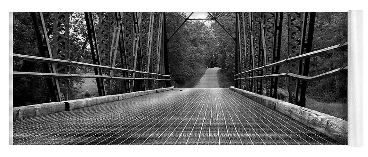 Smith Road Bridge Yoga Mat featuring the photograph Smith Road Bridge by Viviana Nadowski
