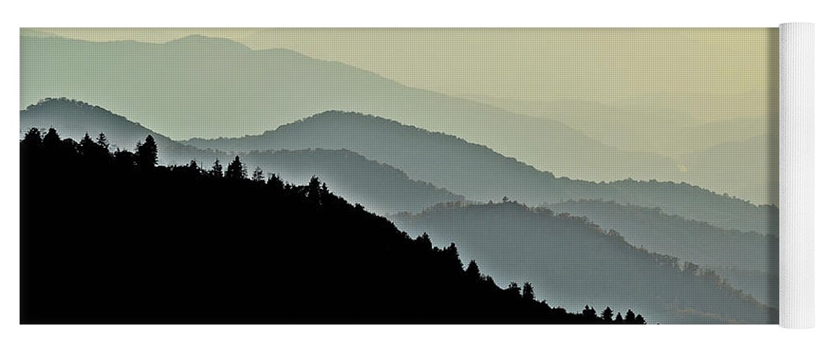 Mountains Yoga Mat featuring the photograph Inspiration by Gary Smith