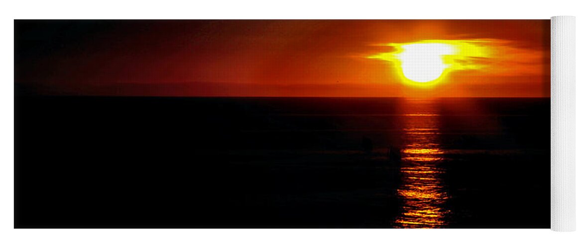 Sunset Yoga Mat featuring the photograph Sonoran Sun by Joseph Noonan