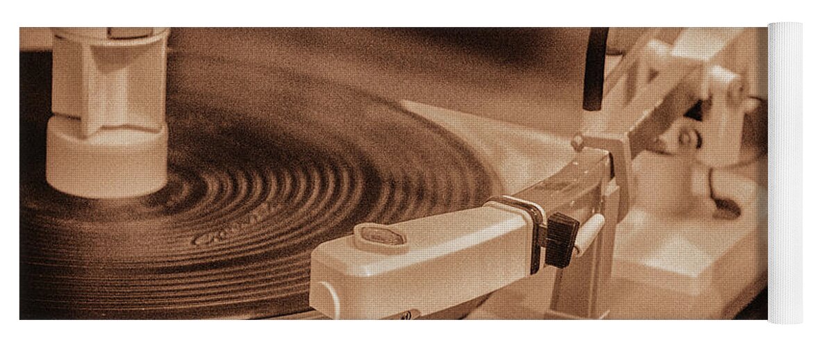 Turntable Yoga Mat featuring the photograph Spin by Pamela Williams